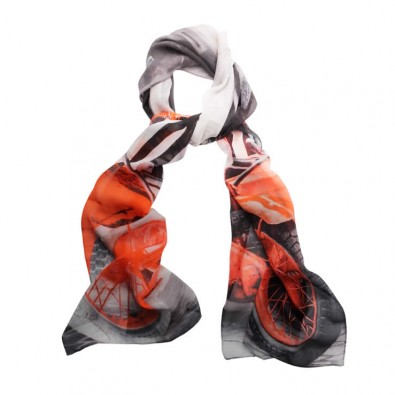 Luxury Silk Motorbike Scarf