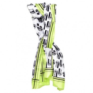 Spring-Green-Car-Silk-Printed-Scarf-Primary